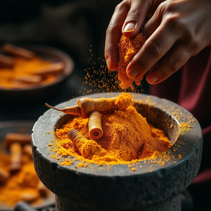 Stone-ground spices — TAMRA process
